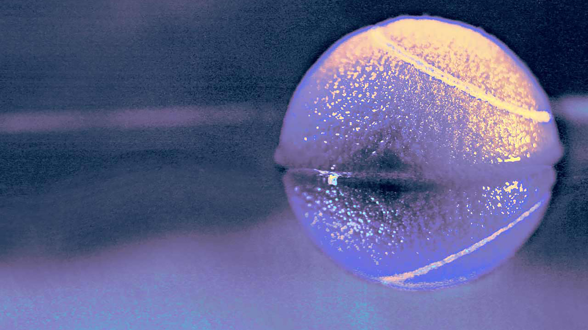 Artist’s conception of a Majorana fermion floating at the surface of the Fermi sea